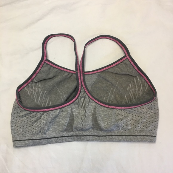 C9 by Champion Grey and Pink Sports Bra, Youth XL - Picture 2 of 5